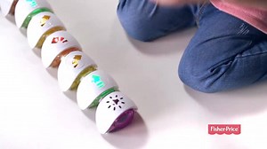 Listen in-- this little girl and her bright new friend are really making things happen! | Fisher-Price