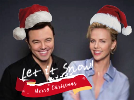 【❄圣诞节】让塞隆为您指挥一曲圣诞佳音🎵🎄Charlize Theron @Seth MacFarlane’s Christmas Party