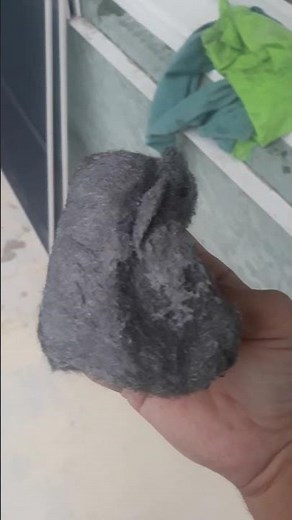 0000 Steel Wool= 😲 Great for cleaning windows 👍 #shorts #short #windowcleaning #wcr