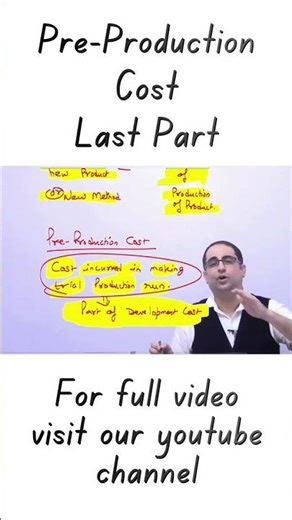 Pre-Production Cost Kya Hota Hai? | Part 2 | CMA Inter Cost Accounting | CMA Chander Dureja