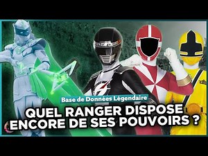 Quel Ranger 🕵️‍♂️ dispose encore de ses pouvoirs ? ⭐️ Mythologie 💥 Power Rangers ⚡️