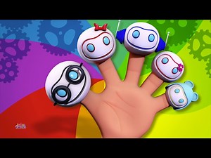 Robots Finger Family | Nursery Rhymes Songs For Kids | Children Rhyme - Videos For Kids