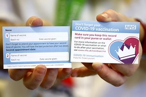 The new coronavirus vaccine card which will prove you’ve been vaccinated