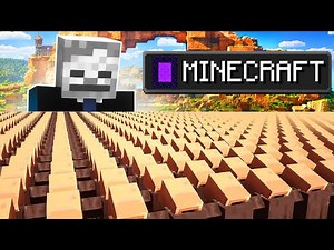 1,000,000 Villagers Simulate The MINECRAFT MOVIE