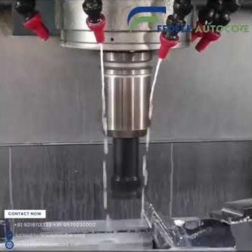 Machining of Knife Tool on VMC Machine Sharp Precision by Fedele Autocore
