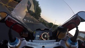 Michael Rutter on board the Ducati Panigale V4 Speciale at the TT