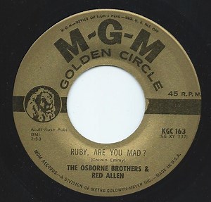 The Osborne Brothers, Red Allen - Ruby, Are You Mad? / Once More