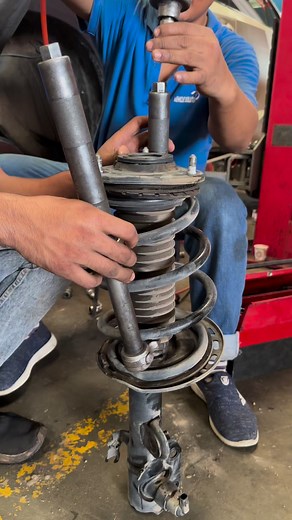 26K views · 225 reactions | Shock absorber Spring removing | Rx Mechanic | Facebook