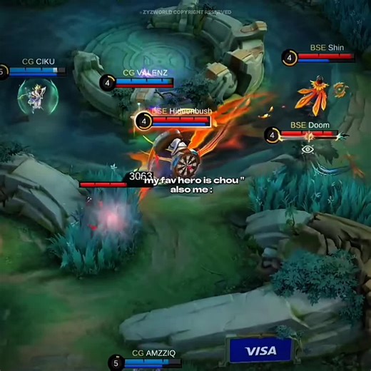 MLBB Esports Official: Chou Valenz Highlights in M7