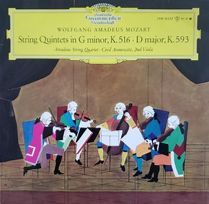 Wolfgang Amadeus Mozart, Amadeus String Quartet, Cecil Aronowitz - String Quintets In G Minor, K. 516 - D Major, K. 593