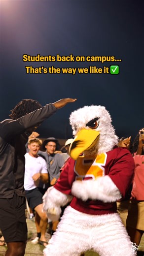 Our campus full of students is exactly the way we like it! 😎 Welcome back, Gulls! | Salisbury University