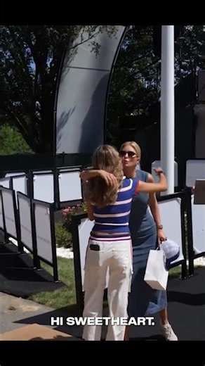 Kai Trump and her aunt Ivanka Trump at UFC Freedom 250 🥹