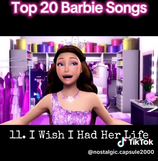 My Favourite Barbie Songs pt1🩷 #barbie #childhood #nostalgia #barbiemovies #memories #barbiesongs #childhoodmemories #barbiemarathon #nostalgic