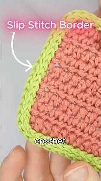 Easy Crochet Border Tutorial