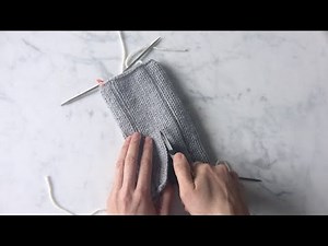 Steek With Knit Facing | Purl Soho