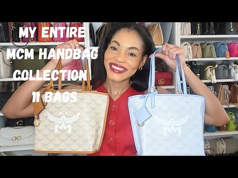 MY ENTIRE MCM HANDBAG COLLECTION | 11 HANDBAGS 👜 #handbags #designerbags #MCM #collection