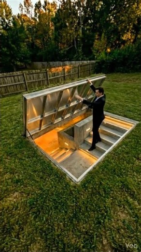 Underground Bunker Build in My Backyard — From Nothing to Survival Fortress #timelapse #bunker