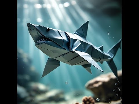 How to Make an Origami Shark | Easy Paper Shark Folding Tutorial