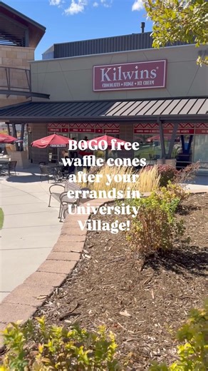 You’ve battled the parking lot, dodged the holiday crowds, and made it out of big box store with your dignity (mostly) intact. Look for our sample cart, giving away free samples out & about in University Village. Ask them for a BOGO Free waffle cone card! It’s time for the real reward: ✨ A bite of fresh fudge ✨ A scoop of apple pie ice cream ✨ Or a caramel apple that reminds you why fall is elite We’re just down the road. You’ve earned it! | Kilwins Colorado Springs