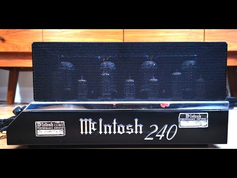 McIntosh MC240 Vacuum Tube Power Amplifier (1960-1969)