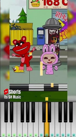 POV Bobby Bearhug's Epic Rubber Duck Remix! 😂 @PADLOTOON - Piano Tutorial