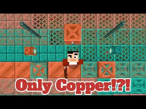 I Tried a Blind Build Using Only NEW Copper Age Blocks!