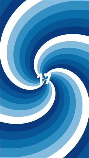 Oddly Satisfying 30 Second Countdown Timer ⏳ | Blue Spiral