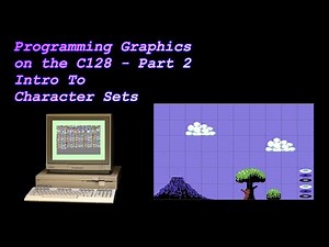 Programming Graphics On The Commodore 128 - Part 2 - Intro to Characters.