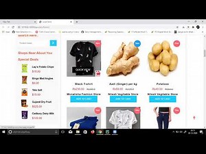 Python project for E-commerce Shopping Website | Python | Django | PostgreSQL| Bootstrap