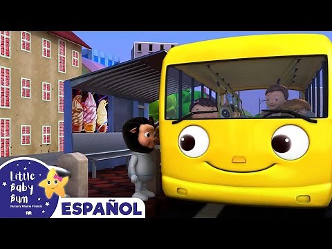 Las Ruedas del Autobús Original - Canciones Infantiles | Little Baby Bum en Español