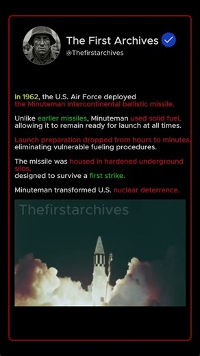 Minuteman ICBM The Secret Nuclear Deterrent That CHANGED Everything!