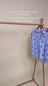 The weather's heating up but your wardrobe isn't? Look no further than this line up of go-to BB staples this summer ☀️ We've got all your bases covered from a classic cotton shirt to a denim skirt and a beach-day kaftan. Shop all these staples here: https://bluebungalow.com.au/search?q=video 600 | Blue Bungalow