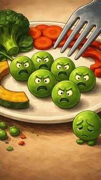 Pip - The Little Green Pea 🟢 Episode 1 | Aura's Tiny Tales: Creative Stories for Kids #animation