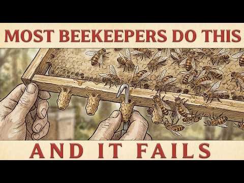 The Queen Cell Mistake Most Beekeepers Make — Why Destroying Them Doesn't Stop Swarming