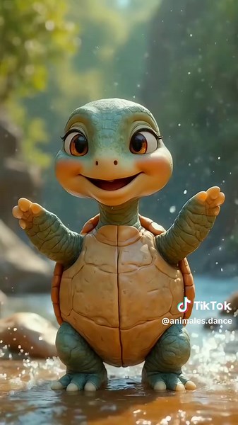Enjoy A Ram Sam Sam Dance with Adorable Turtles