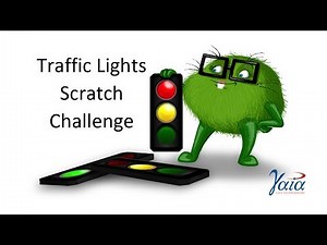 Gaia's Traffic Light Project using Scratch