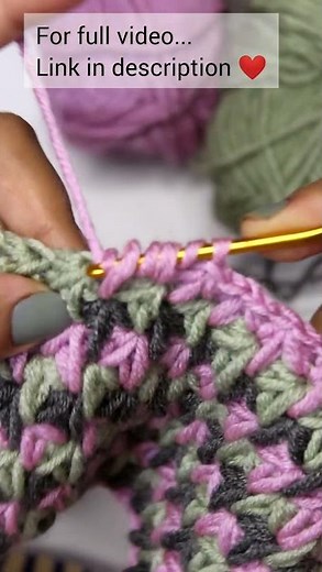 Easy Crochet Baby Blanket Tutorial #crochet #shortvideo