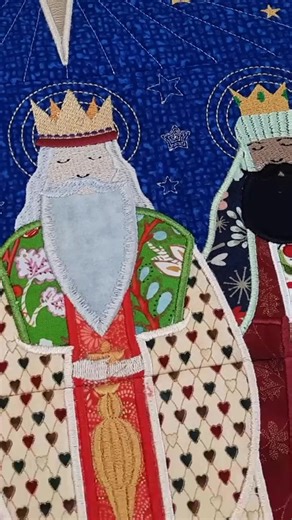 Create a stunning nativity wall hanging that honors the shepherds’ journey and the joy of the season. ✔️ Designed for 5×7, 6×10 & 7×12 hoops ✔️ In-the-hoop simplicity with meaningful imagery ✔️ Perfect for gifting or your own home décor 👉 Stitch with heart and tradition. | Sweet Pea Machine Embroidery