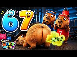 SIX SEVEN! | The 6 7 Song Kids Can't Stop Watching | Moby Rhymes