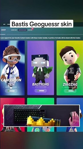 Bastis neuer Geoguessr skin