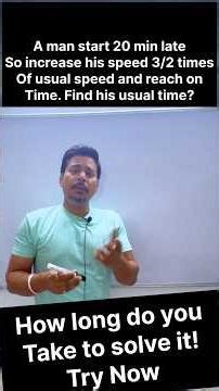 Speed distance and time #ytshorts #aptitude #aptitudetricks #speeddistancetime