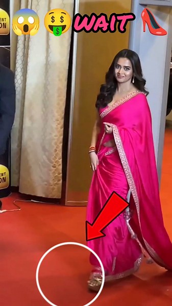 Barbie Look? Nah, Tejasswi Prakash in Royal Pink! 🔥 ₹85K Saree Aur ₹28K Heels Ka Dhamaal!#shorts 🤑😱
