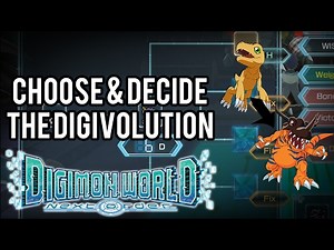 Digimon World Next Order | Choose & Decide The Digivolution