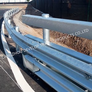 [Hot Item] Highway Curved Bending Guardrail Road Traffic Safety Barrier Guard Rail