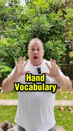 Hand Vocabulary 🤚 #learnenglish | English Lingo