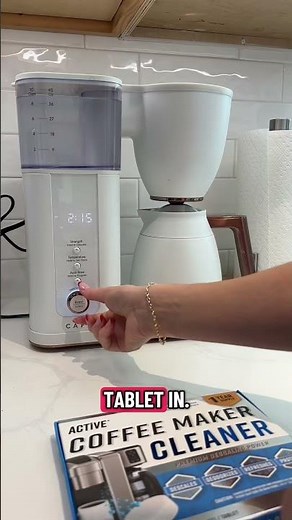 Cleaning mode unlocked! #useactive #coffeemachinecleaning #cleaninghacks
