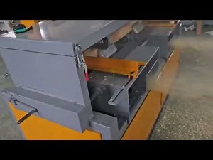 Video of Wood Pallet Notching Machine