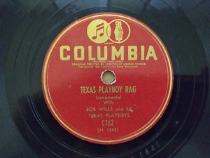Bob Wills & His Texas Playboys - Texas Playboy Rag / Silver Dew On The Bluegrass Tonight