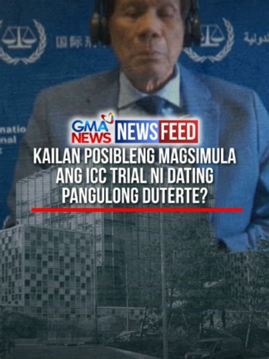 May petsa nang inirekomenda ang International Criminal Court (ICC) Office of the Prosecutor para sa paglilitis ni dating Pangulong Rodrigo Duterte kaugnay ng kasong crimes against humanity. Pero tinututulan ito ng defense team ni Duterte. Kailan nga ba posibleng magsimula ang ICC trial ni FPRRD? At bakit hinahadlangan ito ng kaniyang kampo?