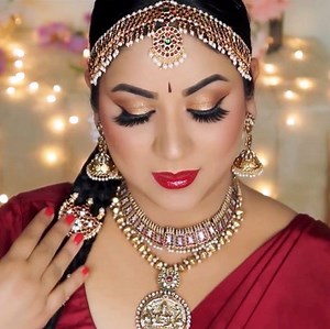 103K views · 2.1K reactions | All traditional looks are beautiful, especially this traditional Indian Wedding look! | MetDaan Makeup | Facebook